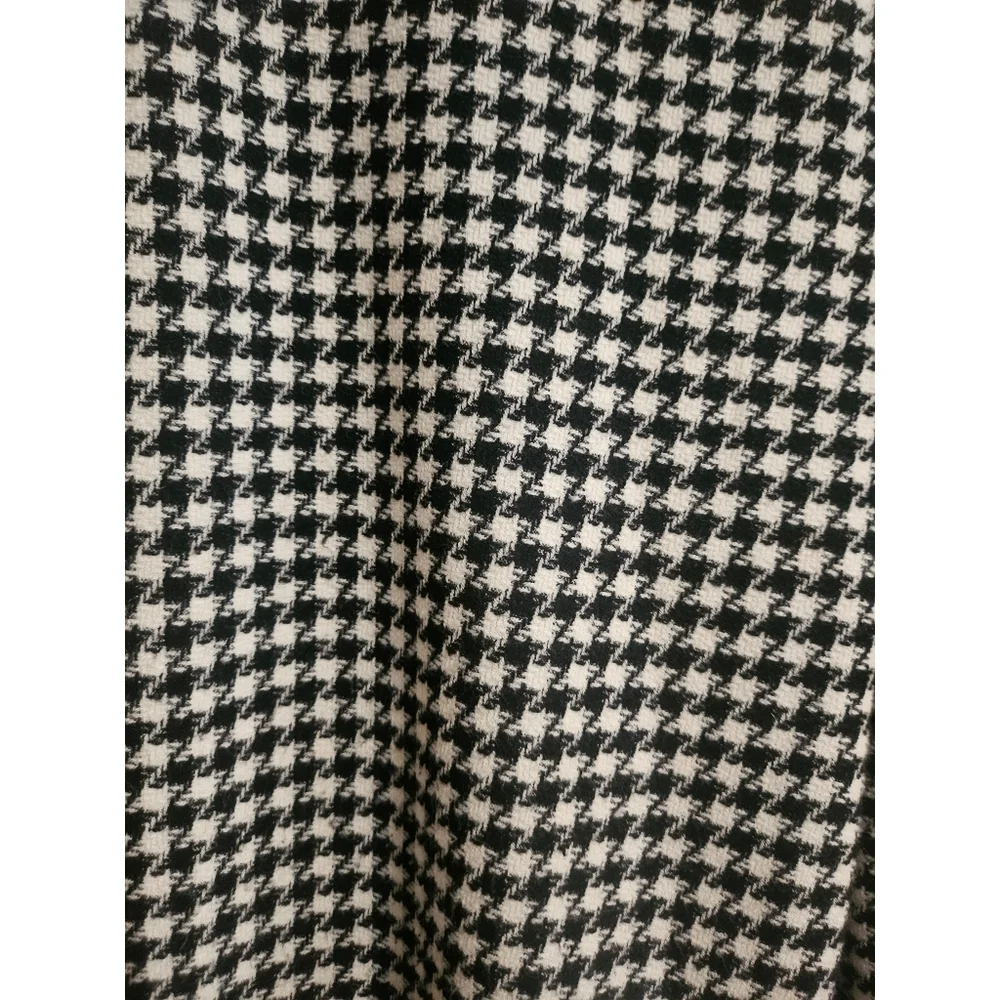 Old Navy Pull On Black/ White Houndstooth Pants - Picture 5 of 10